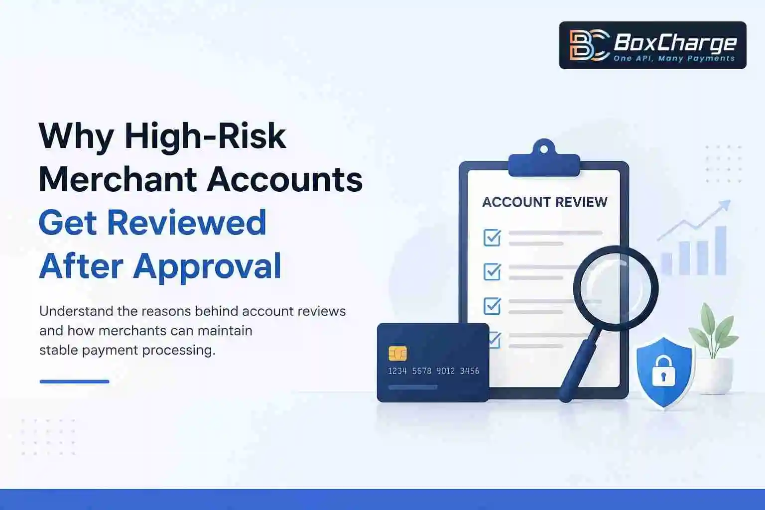 Why High-Risk Merchant Accounts Get Reviewed After Approval And What Merchants Can Do About It — BoxCharge Blog