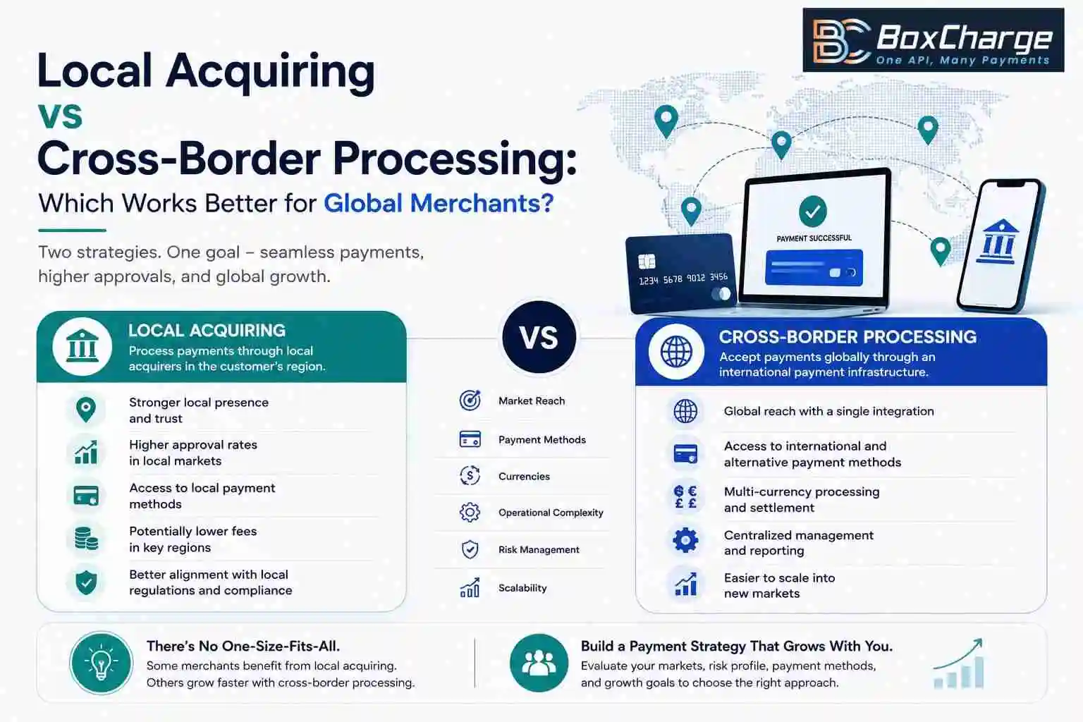 Local Acquiring vs Cross-Border Payment Processing: Which Payment Strategy Works Better for Global Merchants? — BoxCharge Blog