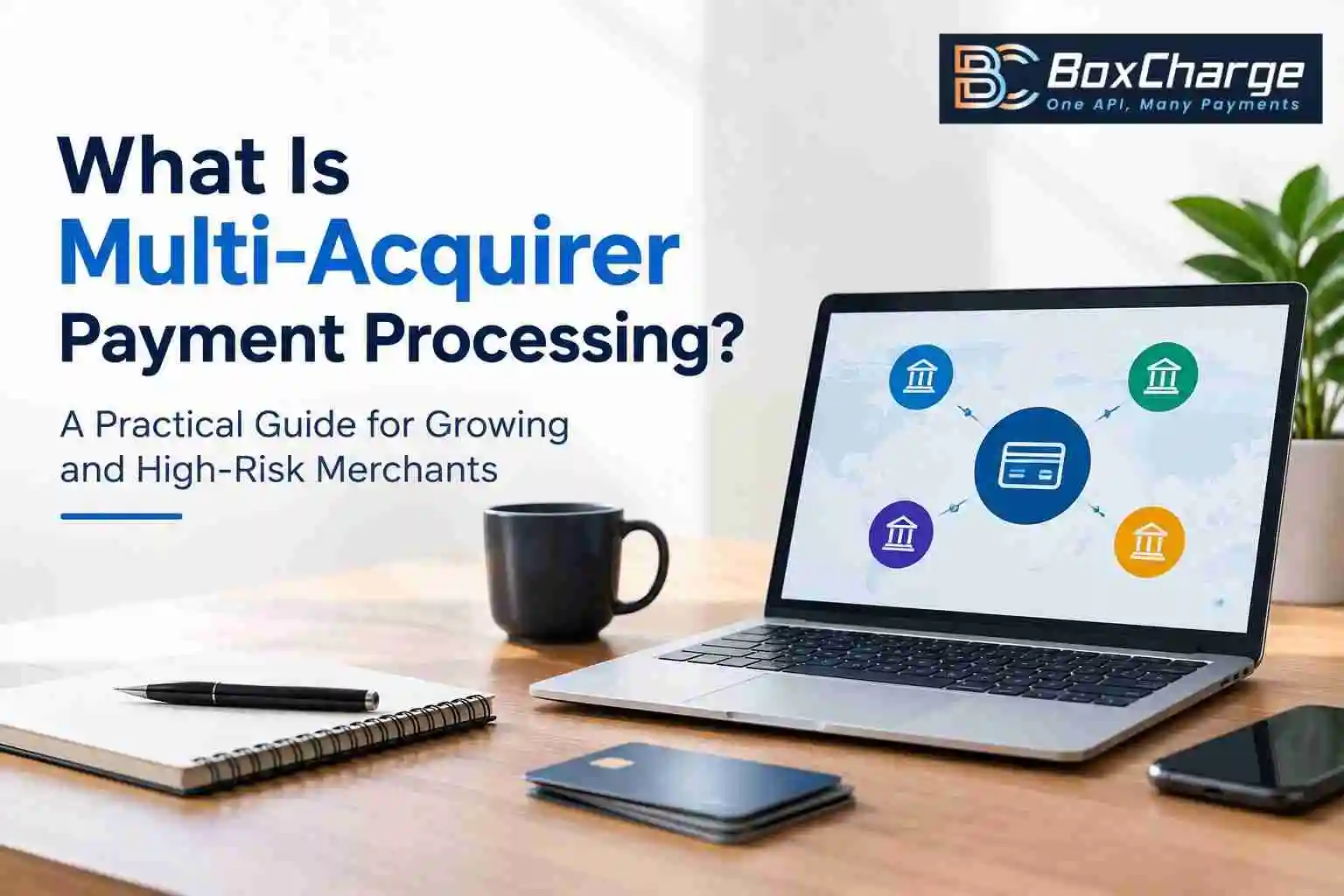 What Is Multi-Acquirer Payment Processing? A Practical Guide for Growing and High-Risk Merchants — BoxCharge Blog