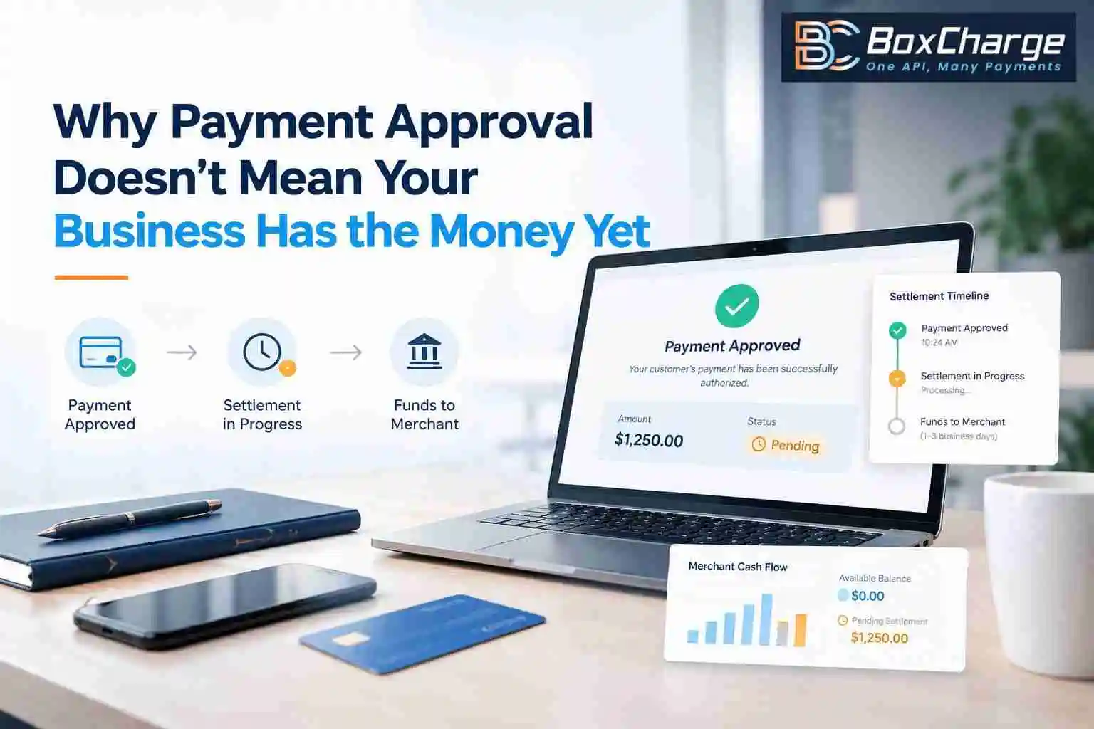 Why Payment Approval Doesn’t Mean Your Business Has the Money Yet — BoxCharge Blog