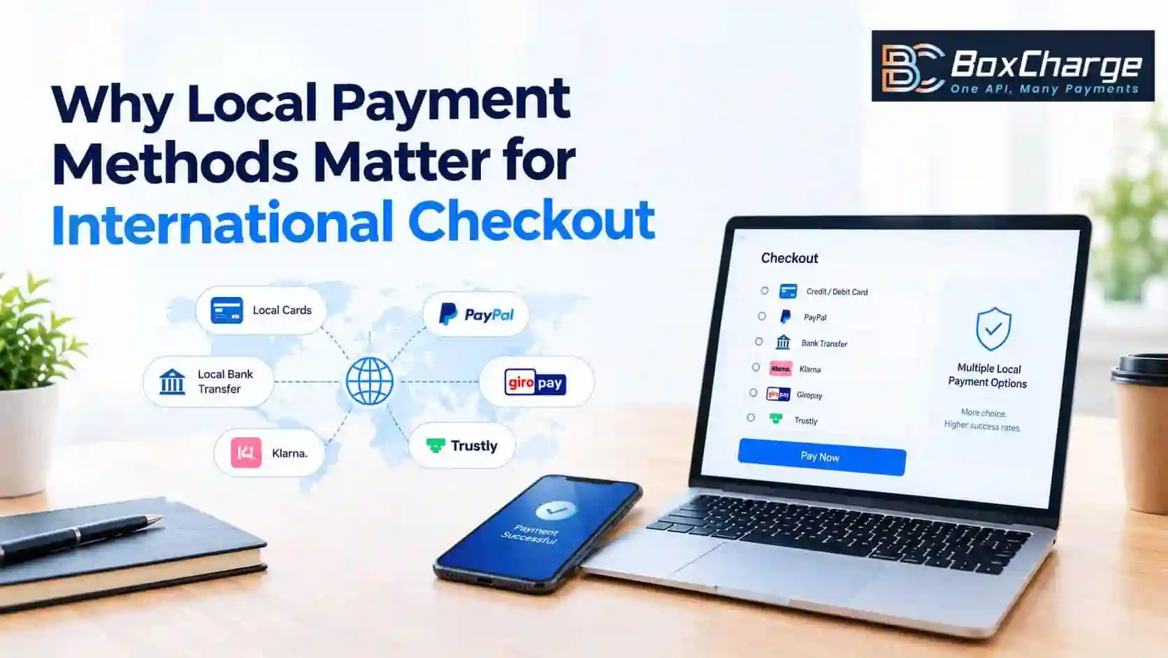 Why Local Payment Methods Matter for International Checkout — BoxCharge Blog