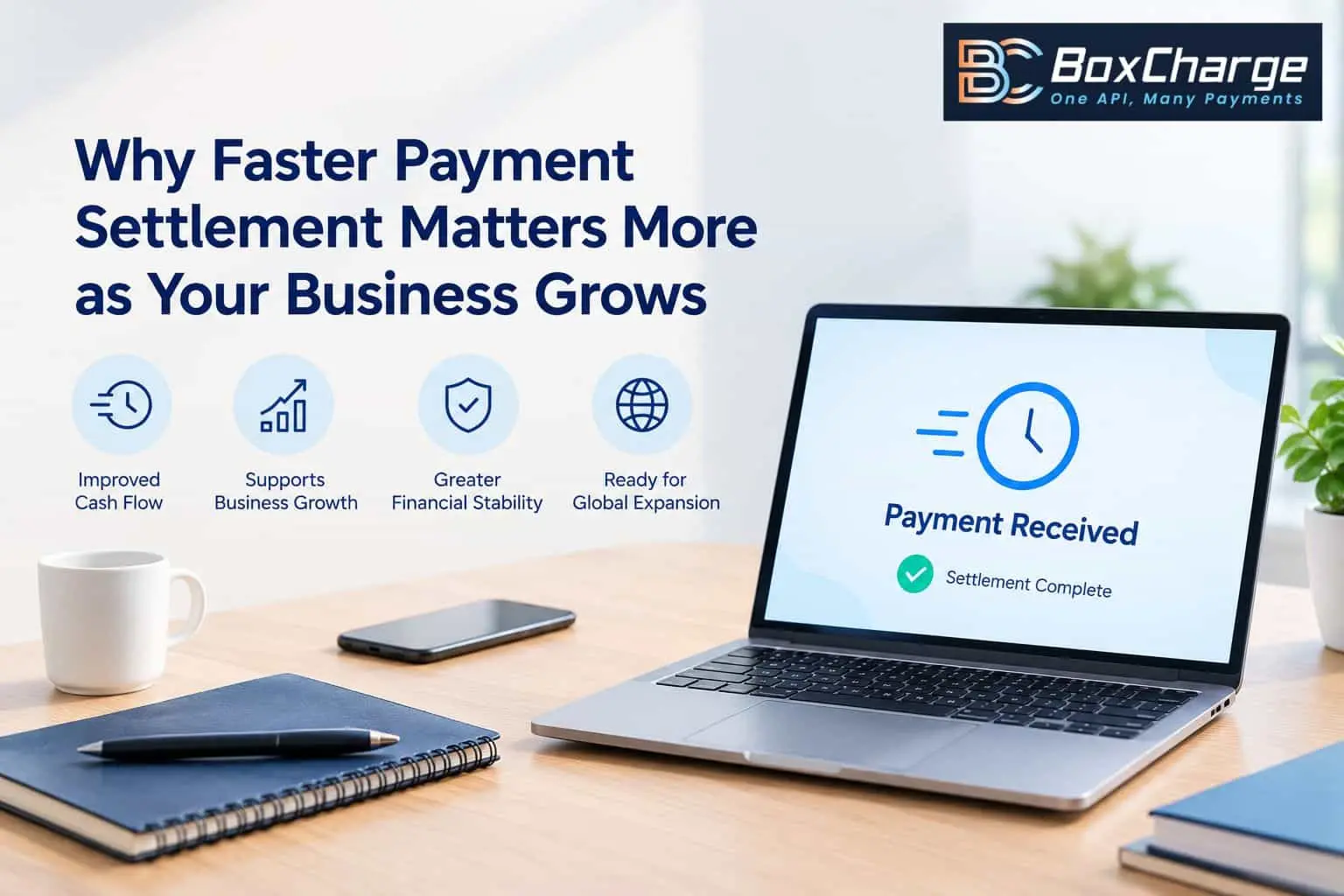 Why Faster Payment Settlement Matters More as Your Business Grows — BoxCharge Blog